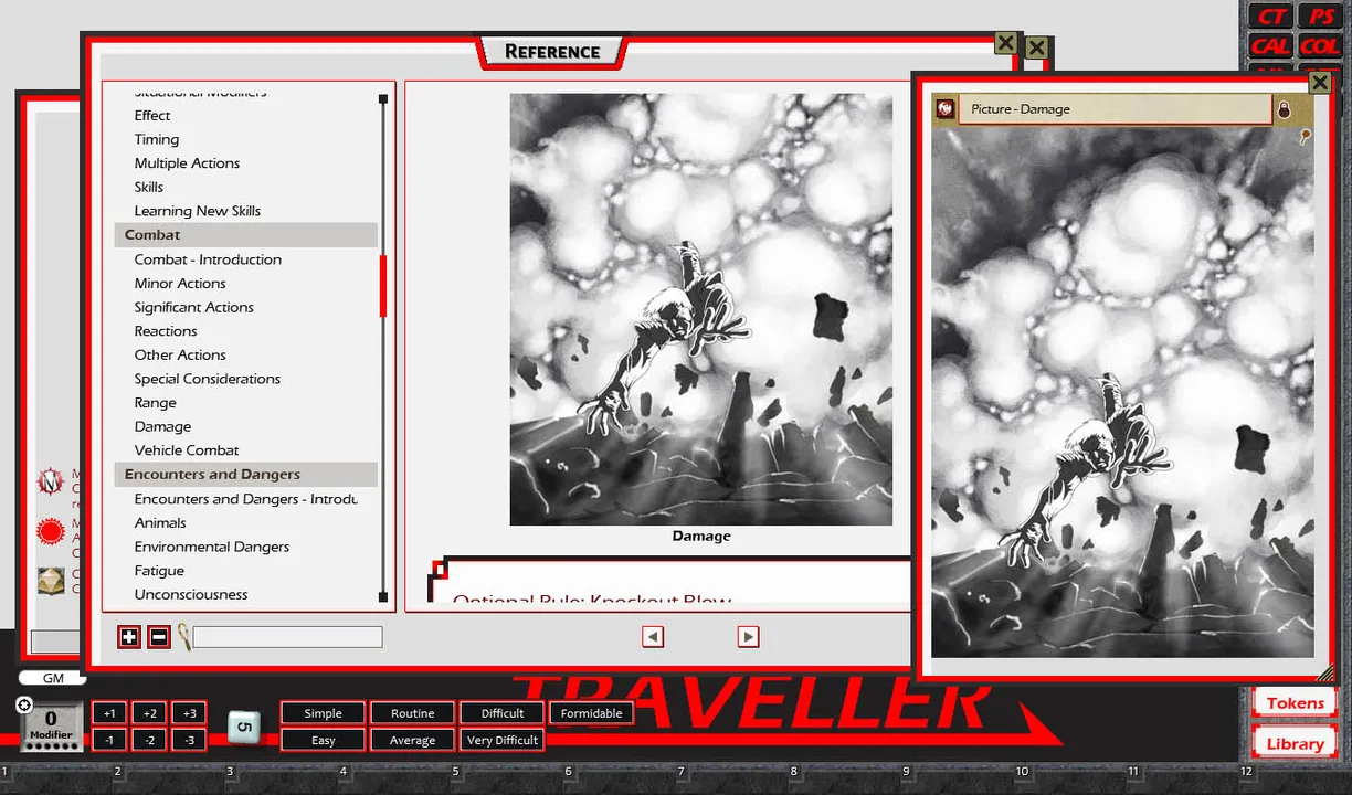 Fantasy Grounds - Traveller Mongoose 1E Ruleset (Traveller 1E Mongoose) Screenshot 4