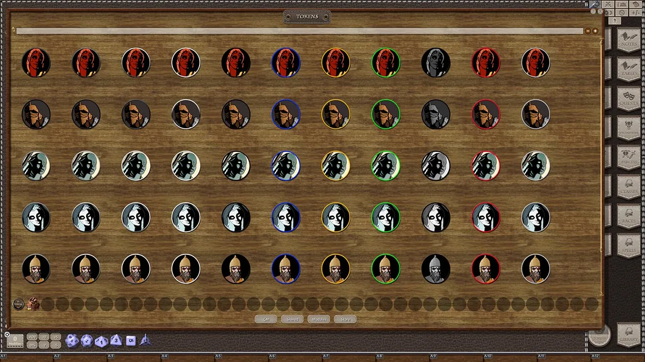 Fantasy Grounds - Monstrous Characters, Volume 3 (Token Pack) Screenshot 2