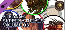 Fantasy Grounds - Strange Supernaturals, Volume 3 (Token Pack)