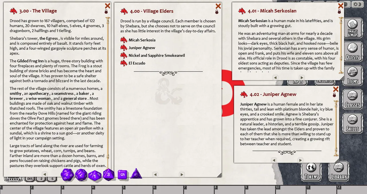 Fantasy Grounds - En5ider: The Village of Drood (5E) Screenshot 0