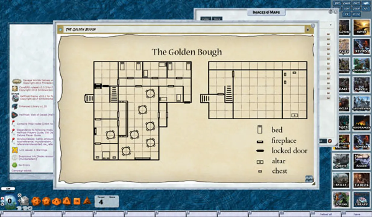 Fantasy Grounds - Hellfrost: Web of Deceit (Savage Worlds) Screenshot 3