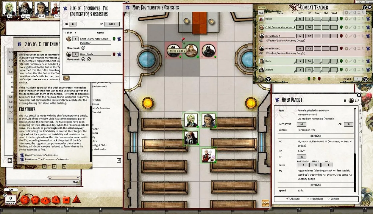 Fantasy Grounds - Pathfinder RPG - War for the Crown AP 3: The Twilight Child (PFRPG) Screenshot 2
