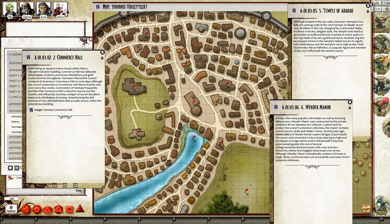 Fantasy Grounds - Pathfinder RPG - War for the Crown AP 3: The Twilight Child (PFRPG) Screenshot 6