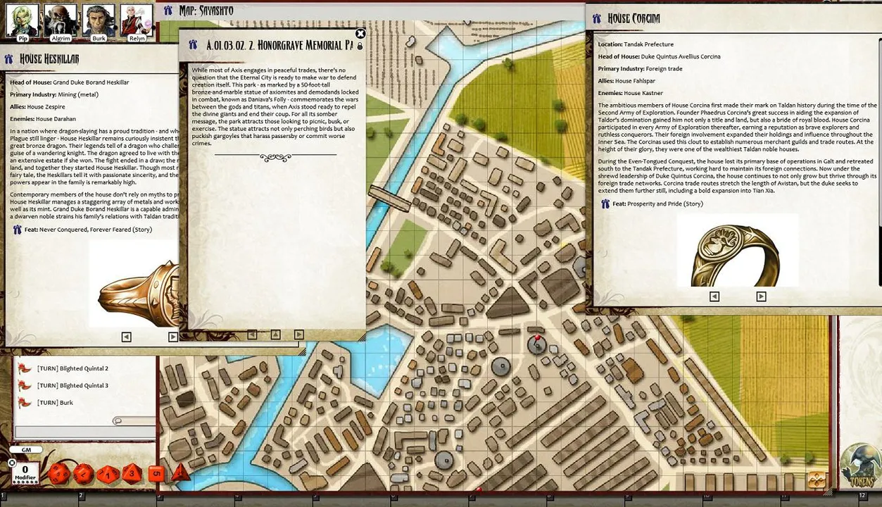 Fantasy Grounds - Pathfinder RPG - War for the Crown AP 5: The Reaper’s Right Hand (PFRPG) Screenshot 6