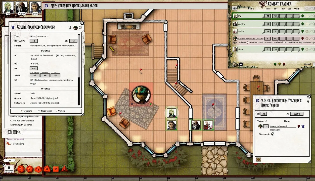 Fantasy Grounds - Pathfinder RPG - War for the Crown AP 5: The Reaper’s Right Hand (PFRPG) Screenshot 4