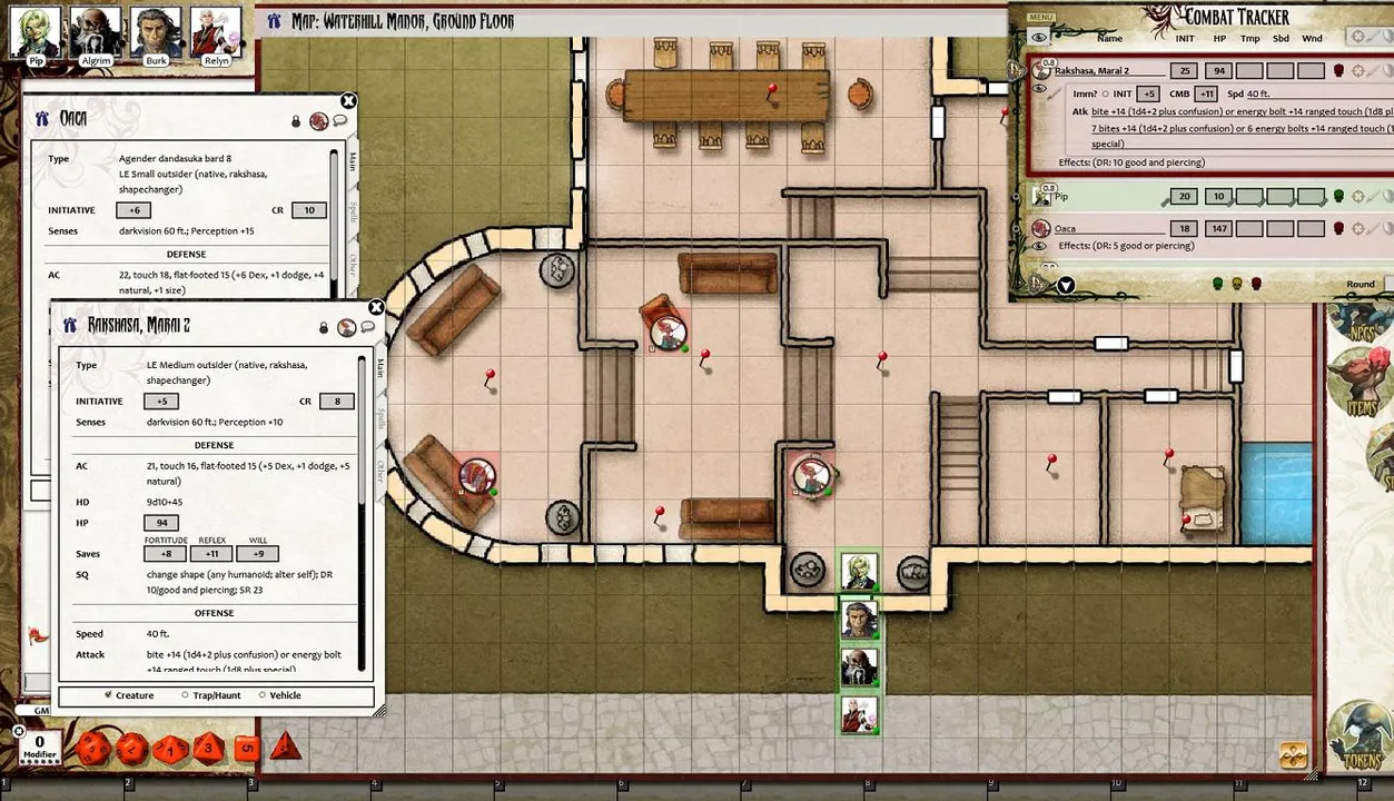 Fantasy Grounds - Pathfinder RPG - War for the Crown AP 4: City in the Lion's Eye (PFRPG) Screenshot 3