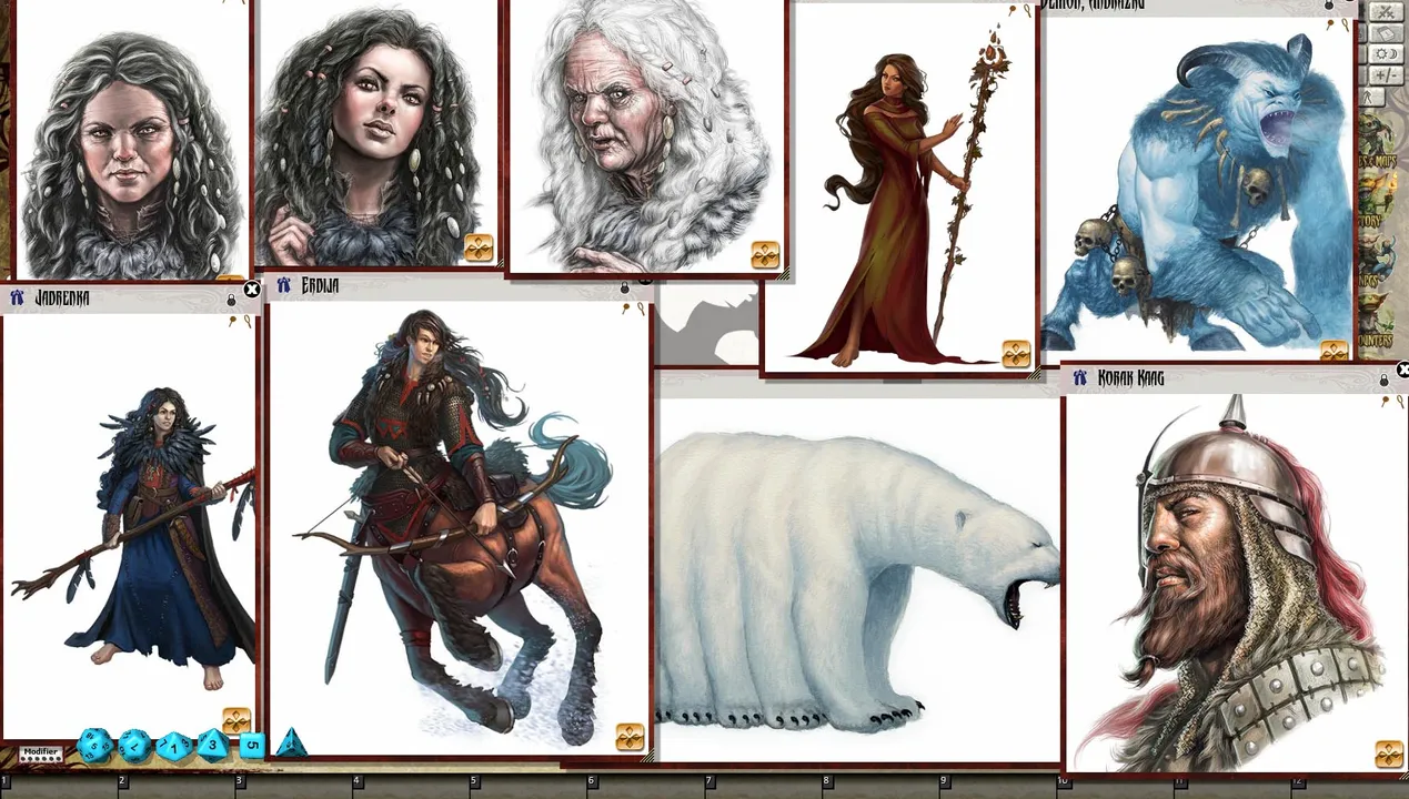 Fantasy Grounds - Pathfinder RPG - Reign of Winter AP 3: Maiden, Mother, Crone (PFRPG) Screenshot 1