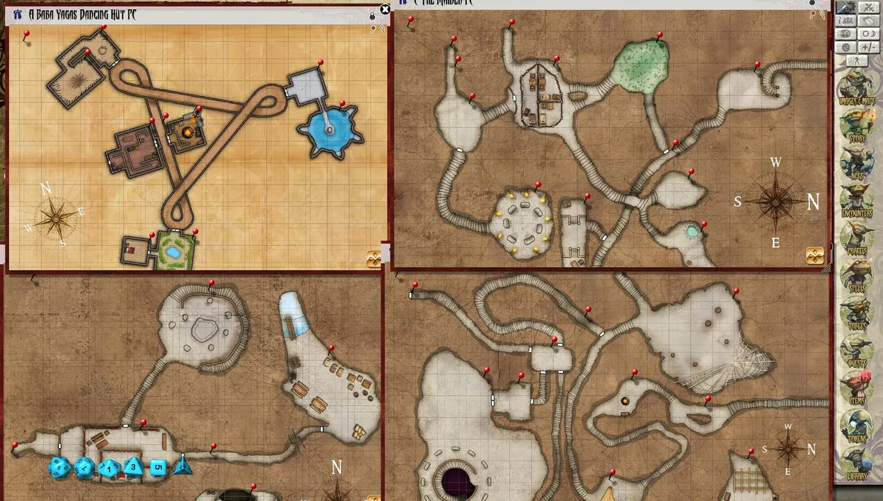 Fantasy Grounds - Pathfinder RPG - Reign of Winter AP 3: Maiden, Mother, Crone (PFRPG) Screenshot 3