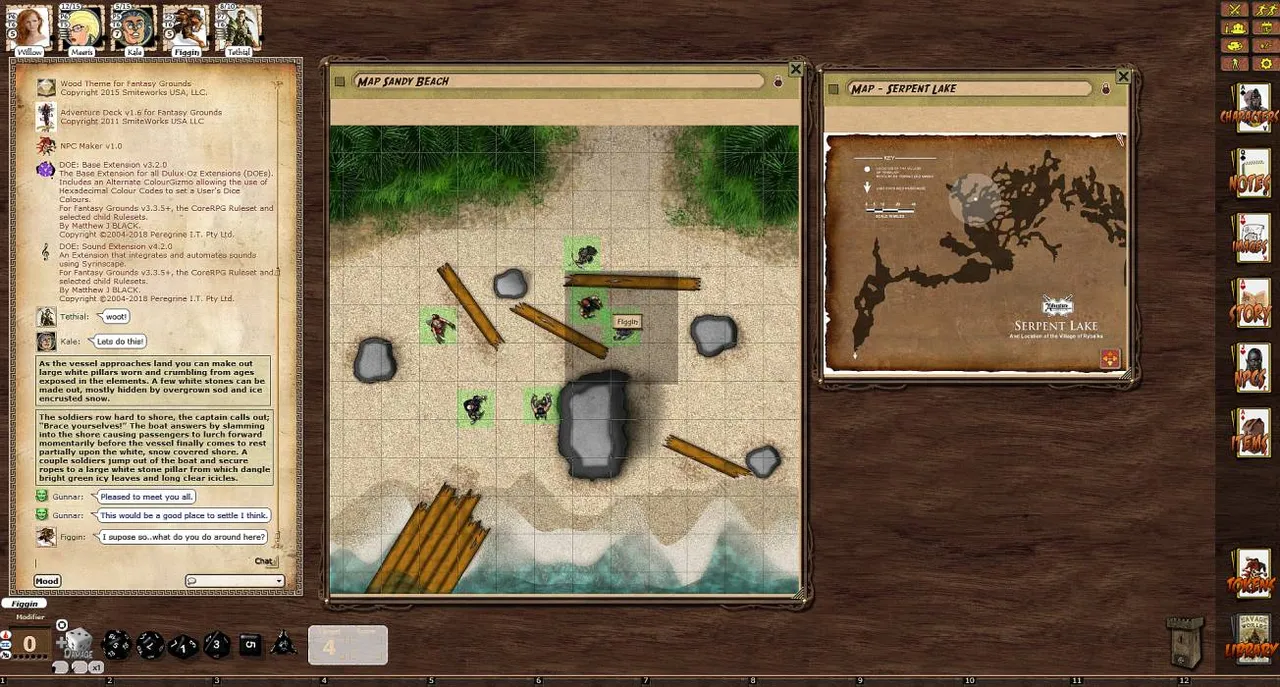 Fantasy Grounds - A01 - Crypt of the Sun Lord (Savage Worlds) Screenshot 3