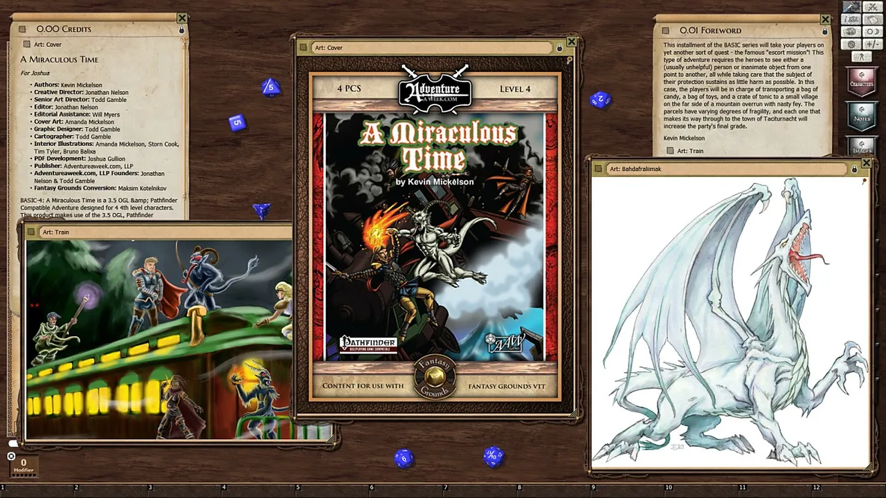 Fantasy Grounds - BASIC04: A Miraculous Time (PFRPG) Screenshot 0