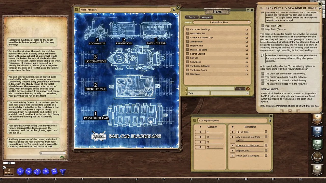 Fantasy Grounds - BASIC04: A Miraculous Time (PFRPG) Screenshot 1