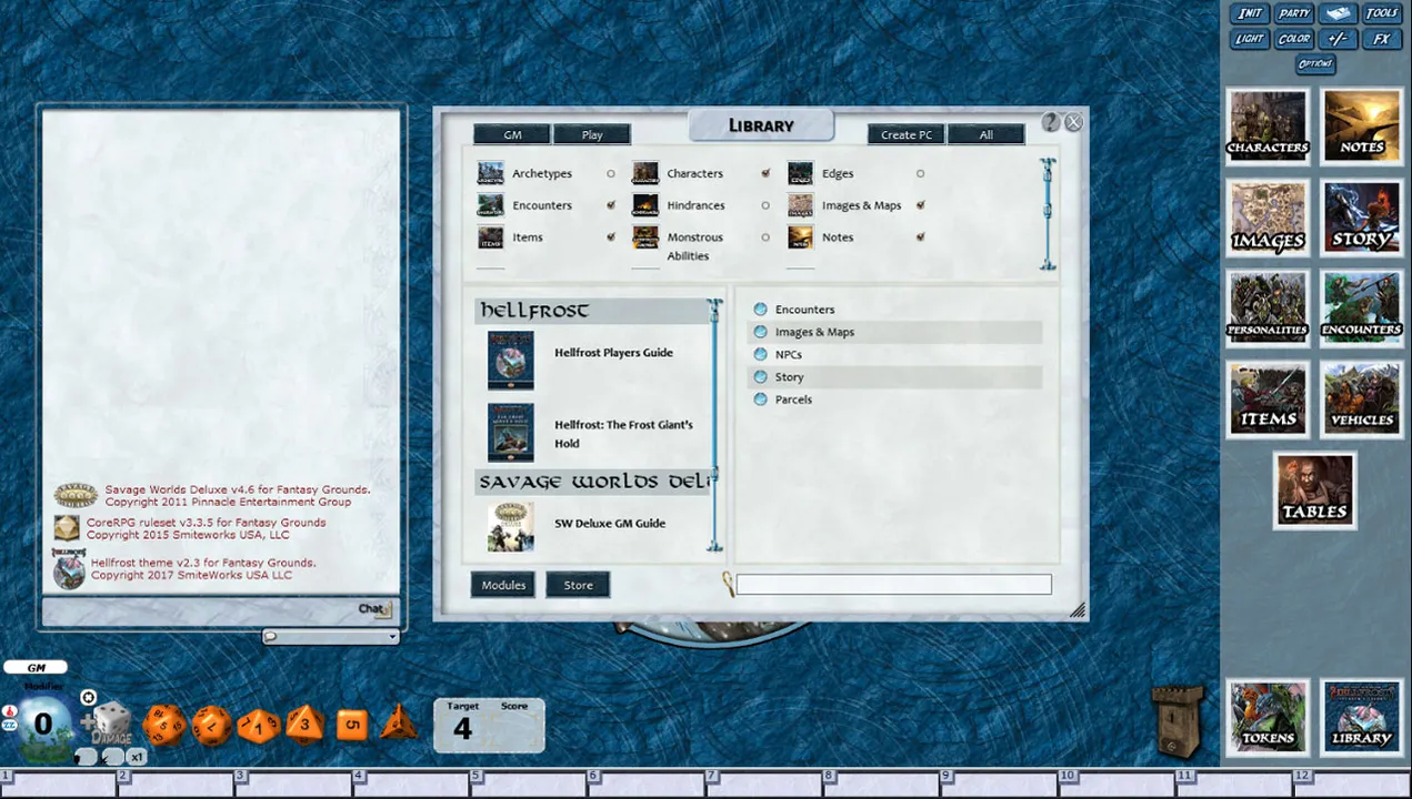Fantasy Grounds - Hellfrost: The Frost Giant's Hold (Savage Worlds) Screenshot 0