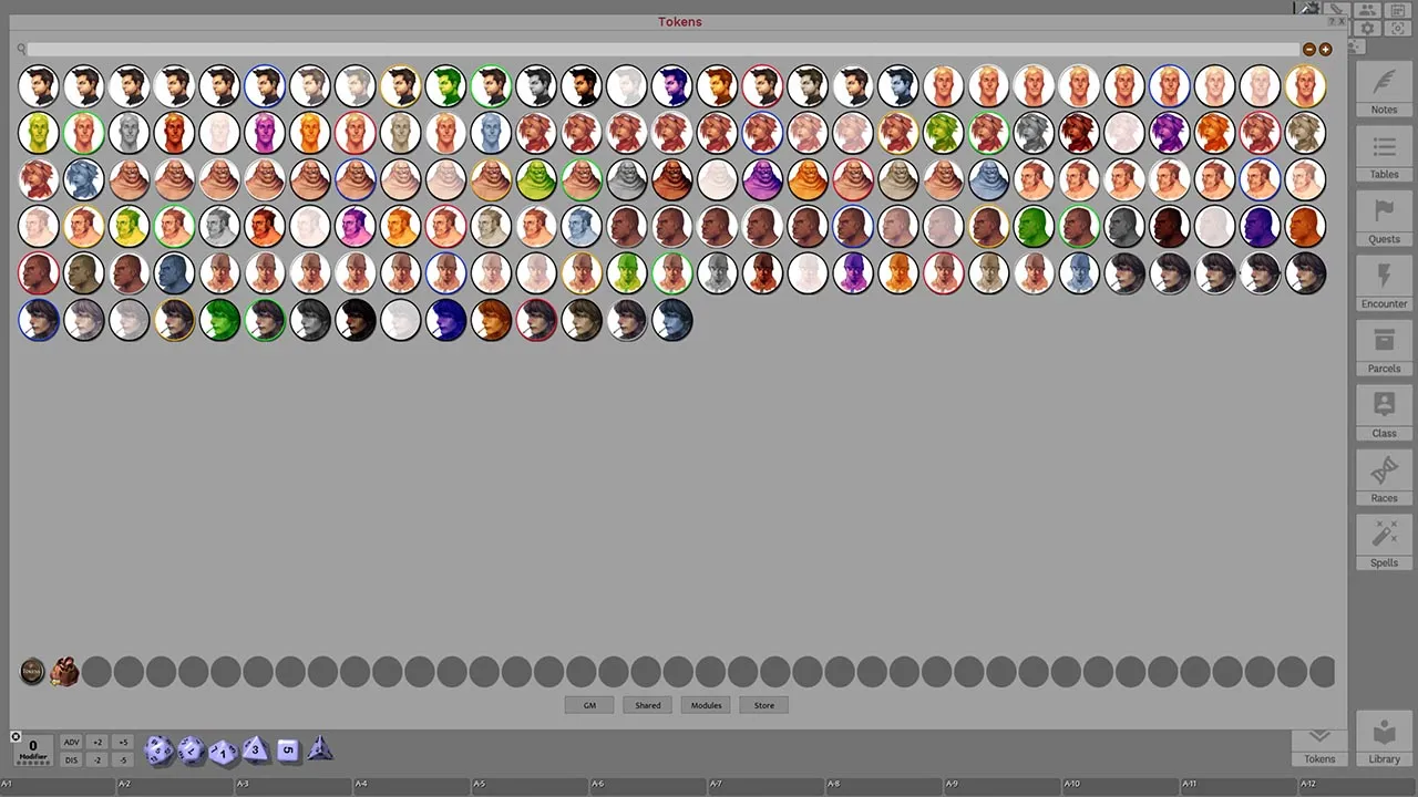 Fantasy Grounds - Moderns, Volume 2 (Token Pack) Screenshot 1