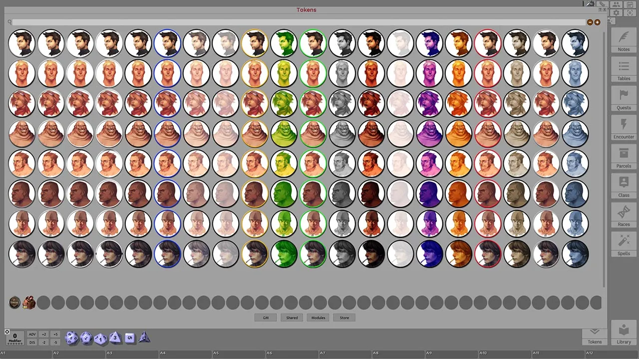 Fantasy Grounds - Moderns, Volume 2 (Token Pack) Screenshot 3