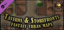 Fantasy Grounds - Paths to Adventure: Taverns and Storefronts (Map Pack)