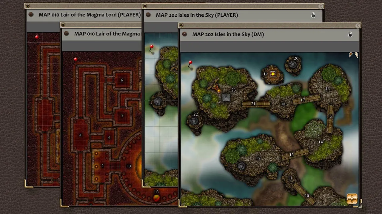Fantasy Grounds - Paths to Adventure: Planar Excursions Map (Map Pack) Screenshot 1