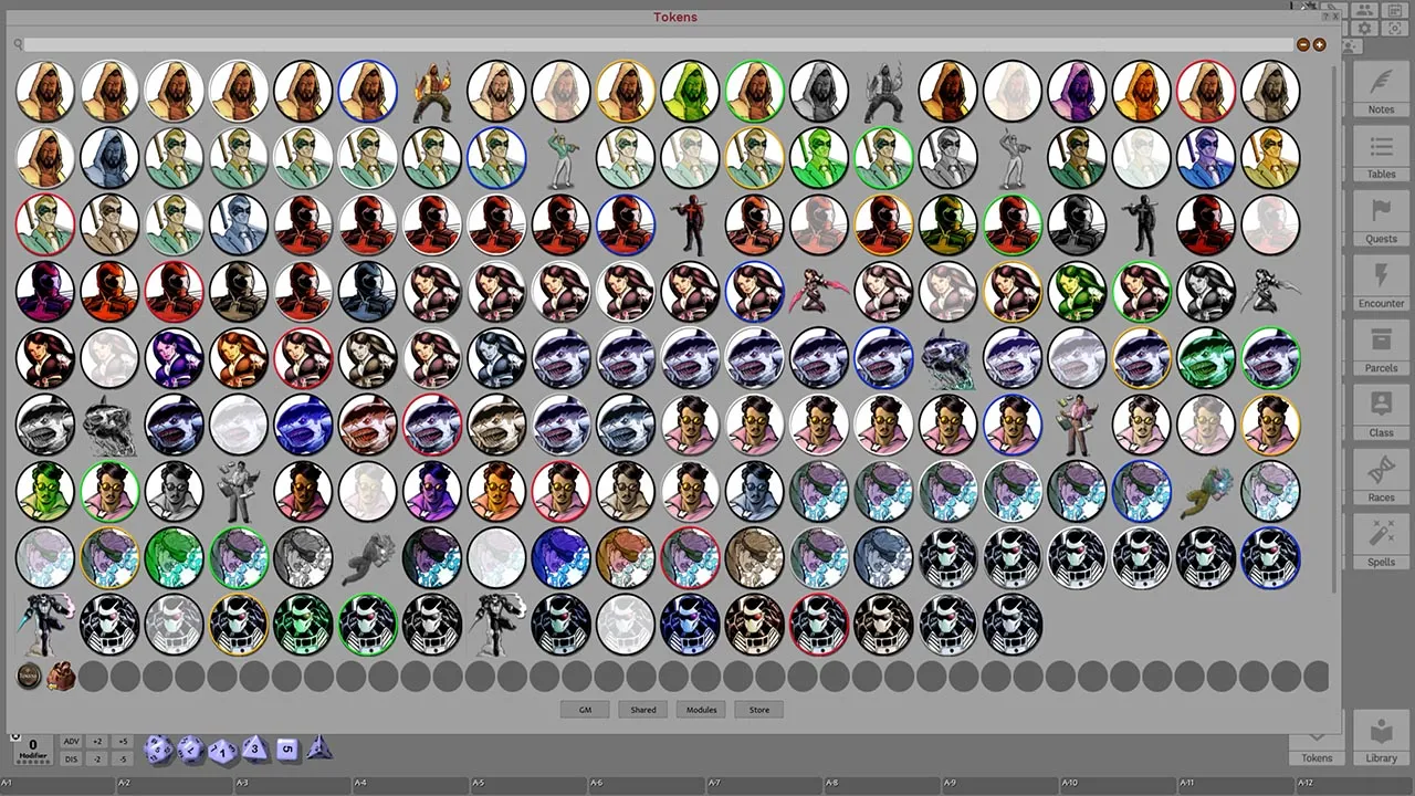 Fantasy Grounds - Supers, Volume 1 (Token Pack) Screenshot 3