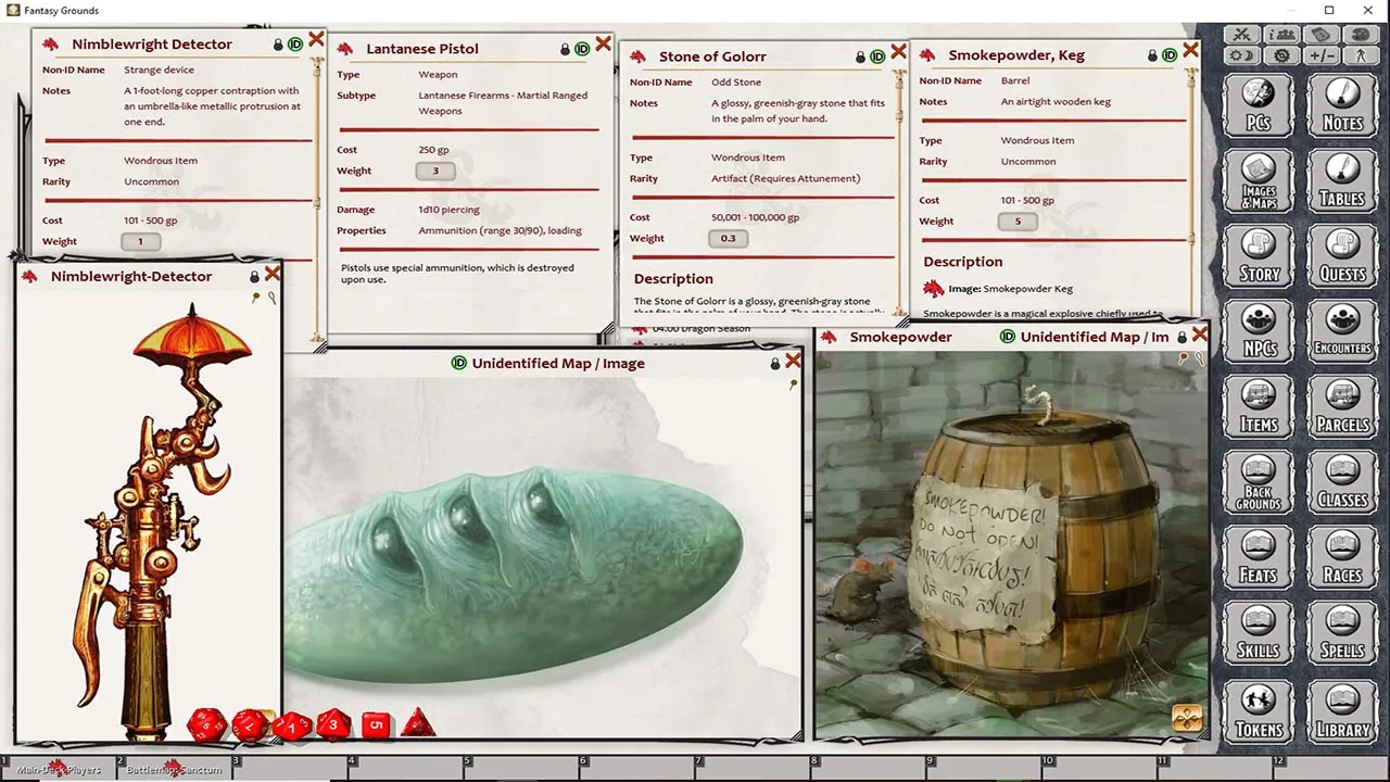 Fantasy Grounds - Dungeons & Dragons Waterdeep: Dragon Heist Screenshot 3