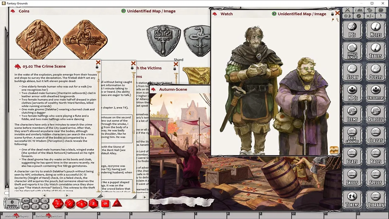 Fantasy Grounds - Dungeons & Dragons Waterdeep: Dragon Heist Screenshot 5