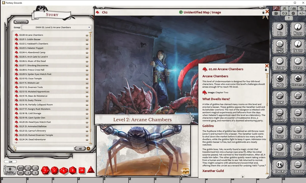 Fantasy Grounds - Dungeons & Dragons Waterdeep: Dungeon of the Mad Mage Screenshot 1