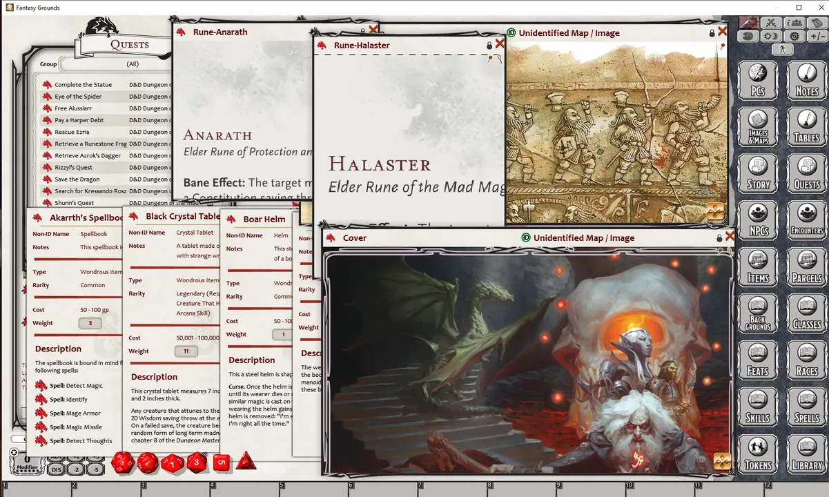 Fantasy Grounds - Dungeons & Dragons Waterdeep: Dungeon of the Mad Mage Screenshot 2