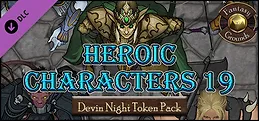 Fantasy Grounds - Devin Night 104: Heroic Characters 19 (Token Pack)