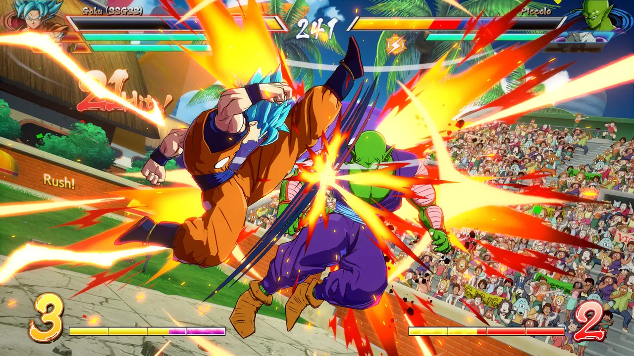 DRAGON BALL FighterZ - SSGSS Goku and SSGSS Vegeta Unlock Screenshot 3