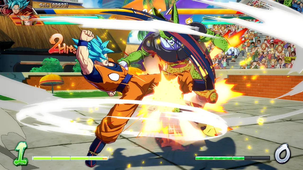 DRAGON BALL FighterZ - SSGSS Goku and SSGSS Vegeta Unlock Screenshot 1