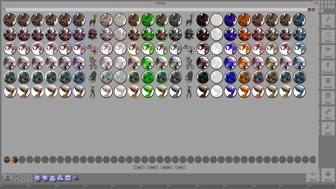 Fantasy Grounds - Strange Supernaturals, Volume 4 (Token Pack) Screenshot 2