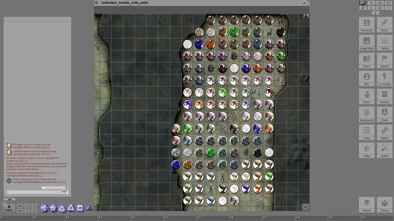 Fantasy Grounds - Strange Supernaturals, Volume 4 (Token Pack) Screenshot 1