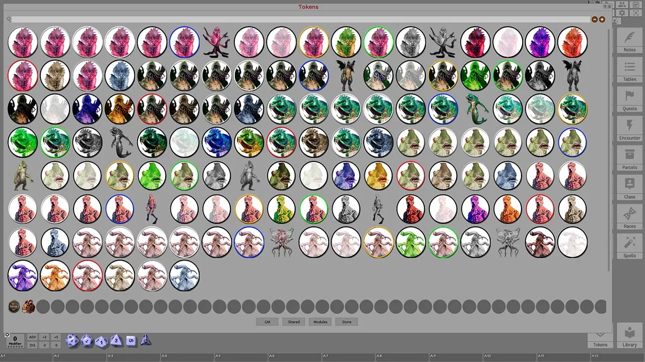 Fantasy Grounds - Strange Supernaturals, Volume 5 (Token Pack) Screenshot 3