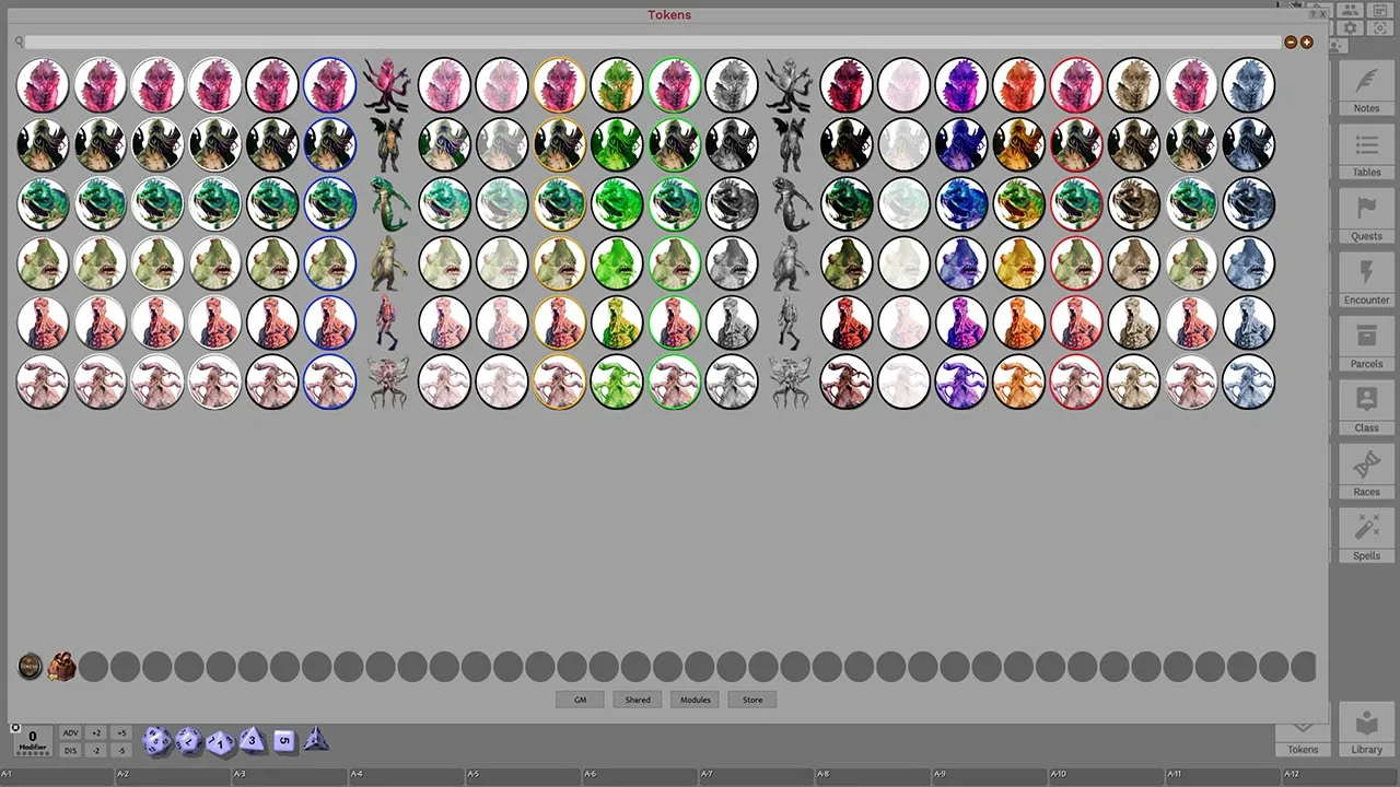 Fantasy Grounds - Strange Supernaturals, Volume 5 (Token Pack) Screenshot 1