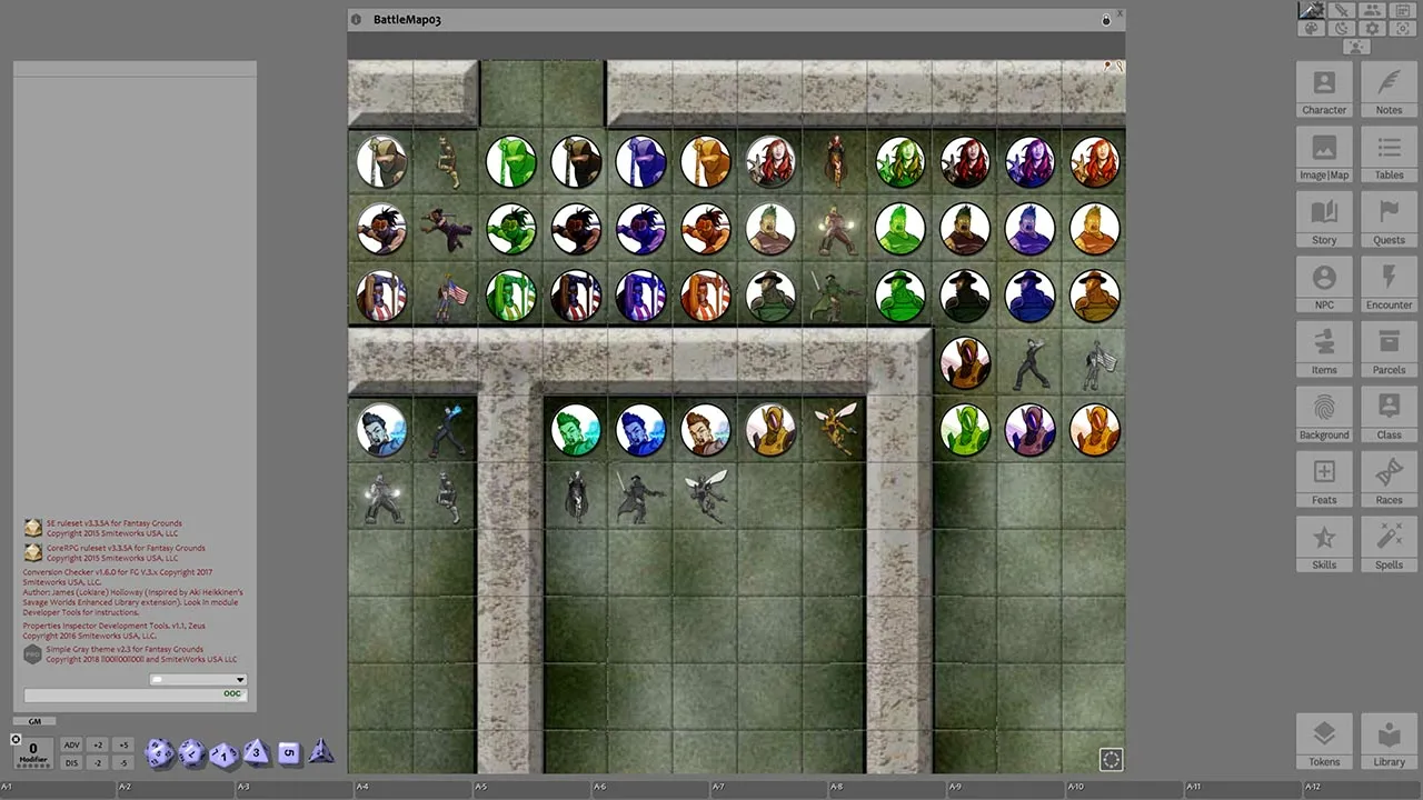 Fantasy Grounds - Supers, Volume 2 (Token Pack) Screenshot 0
