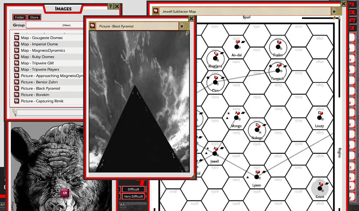 Fantasy Grounds - Tripwire (Mongoose Traveller 1E) Screenshot 2