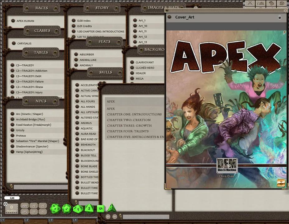 Fantasy Grounds - Apex (5E) Screenshot 0