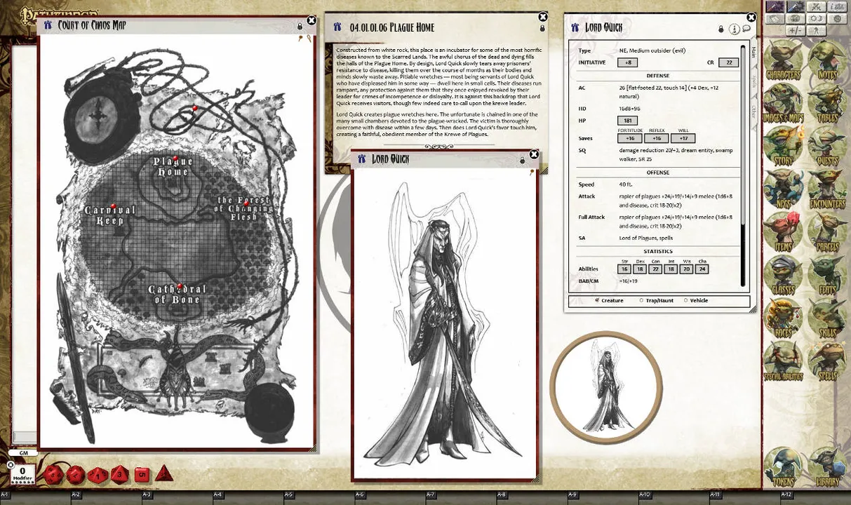 Fantasy Grounds - Scarred Lands: Blood Bayou (PFRPG) Screenshot 3