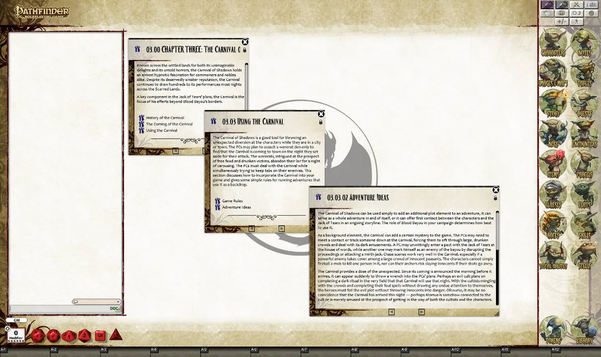 Fantasy Grounds - Scarred Lands: Blood Bayou (PFRPG) Screenshot 2
