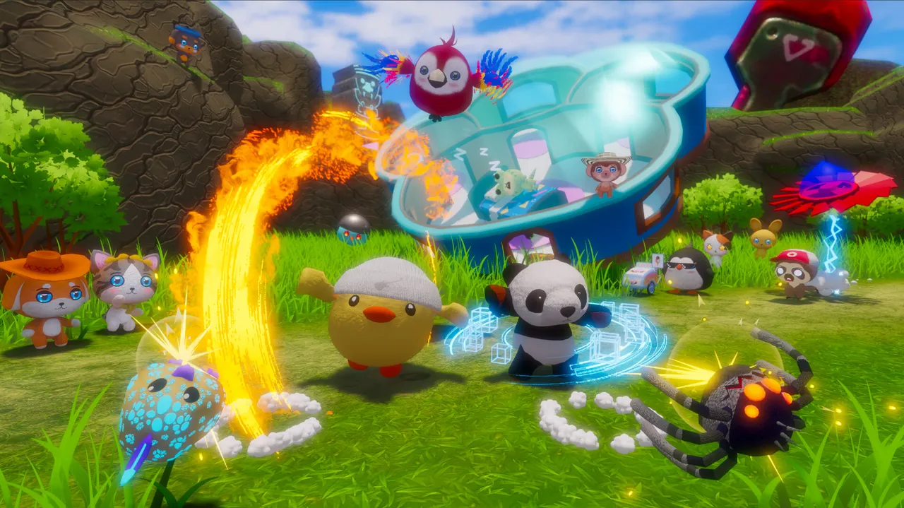 Pollito & Xiang Xiang: Adventure in the Forest Screenshot 0