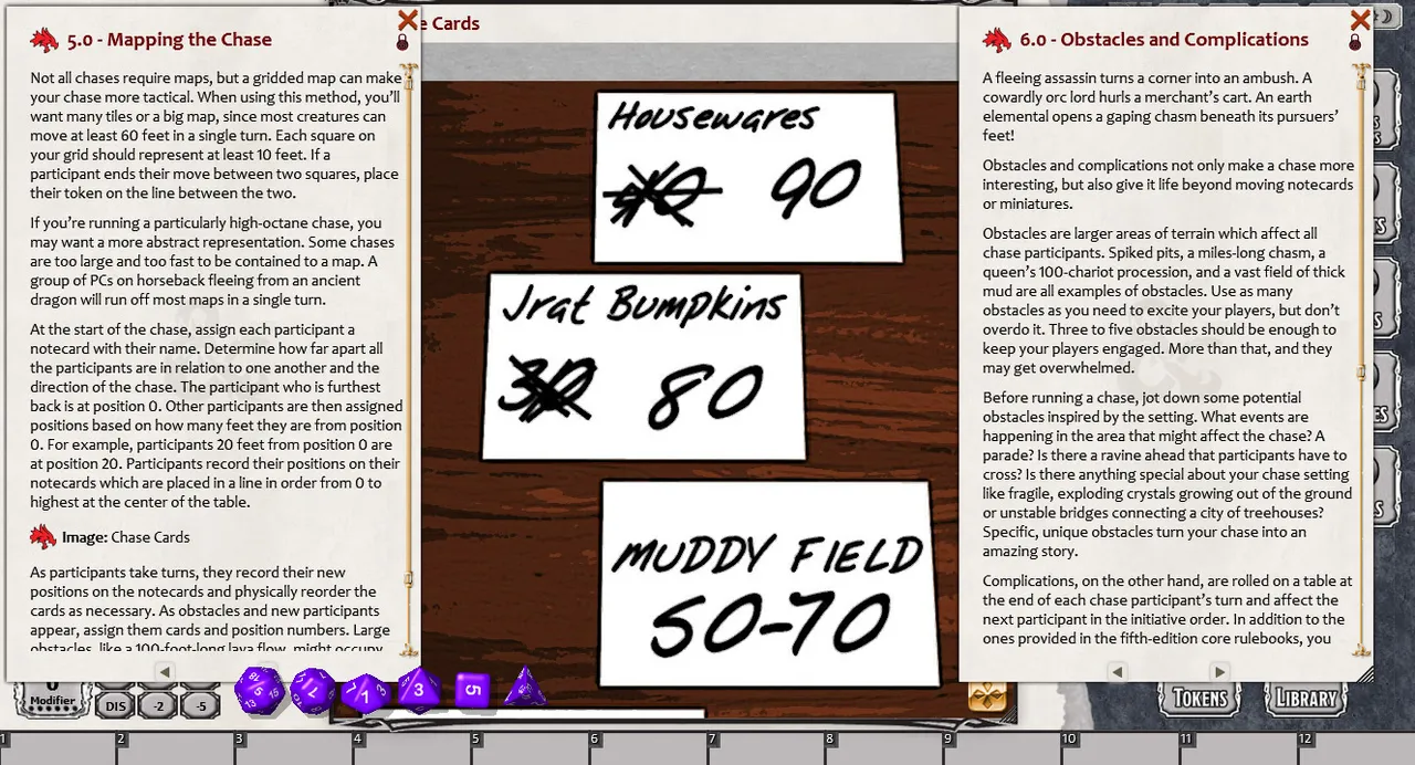 Fantasy Grounds - En5ider: Give Chase (5E) Screenshot 3
