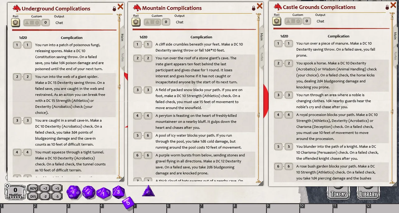 Fantasy Grounds - En5ider: Give Chase (5E) Screenshot 2