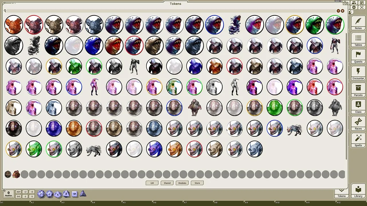 Fantasy Grounds - Strange Supernaturals, Volume 6 (Token Pack) Screenshot 2