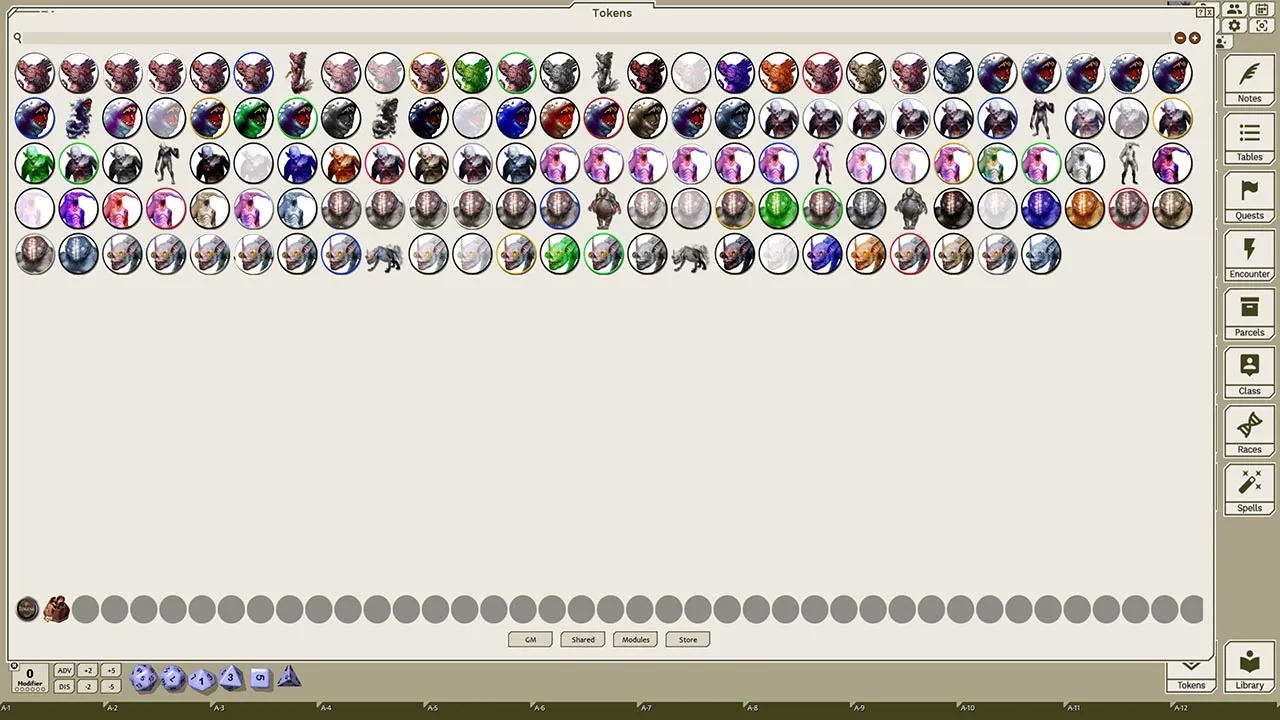 Fantasy Grounds - Strange Supernaturals, Volume 6 (Token Pack) Screenshot 0