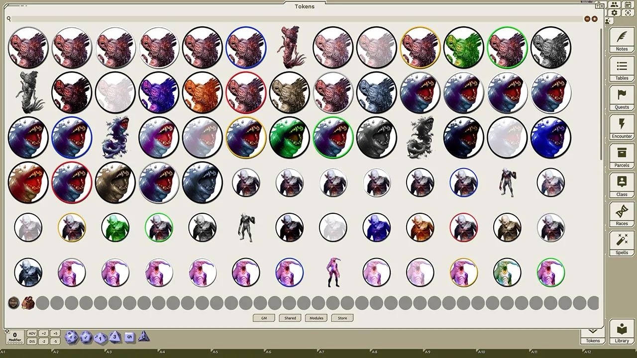 Fantasy Grounds - Strange Supernaturals, Volume 6 (Token Pack) Screenshot 3