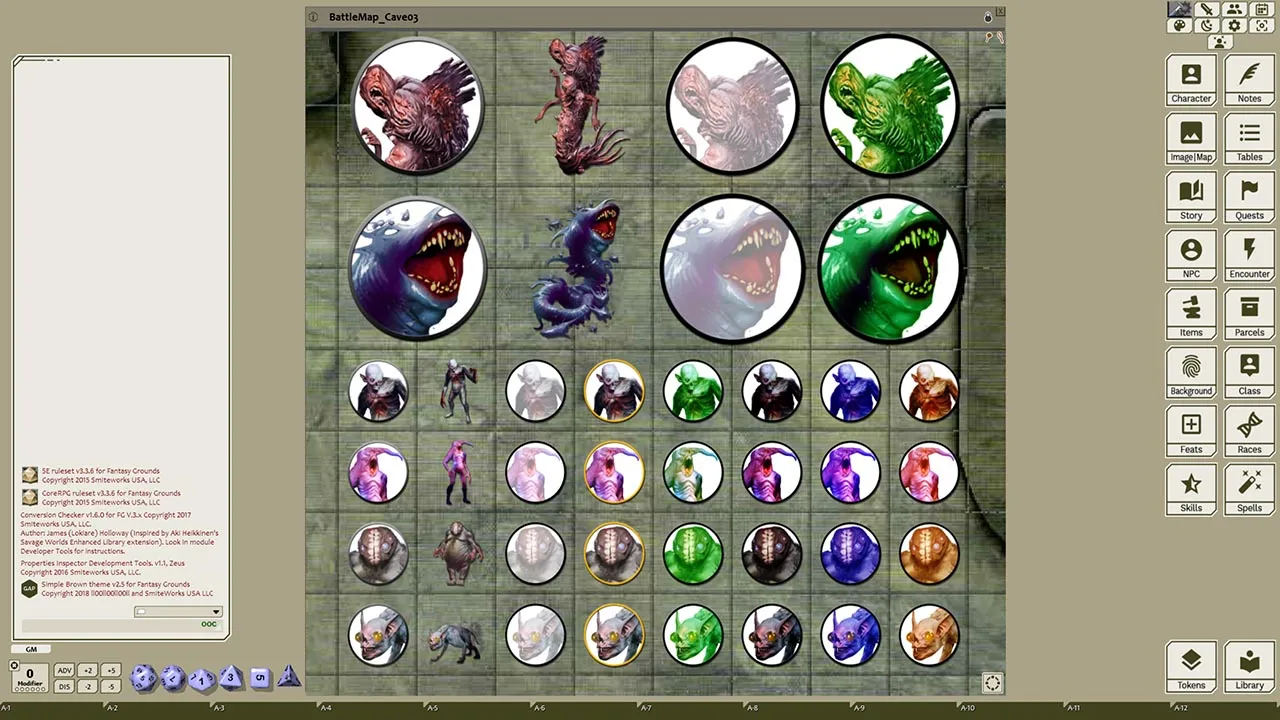 Fantasy Grounds - Strange Supernaturals, Volume 6 (Token Pack) Screenshot 1