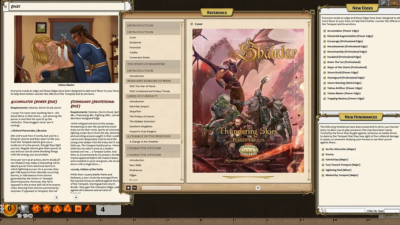 Fantasy Grounds - Shaintar: Thundering Skies (Savage Worlds) Screenshot 0