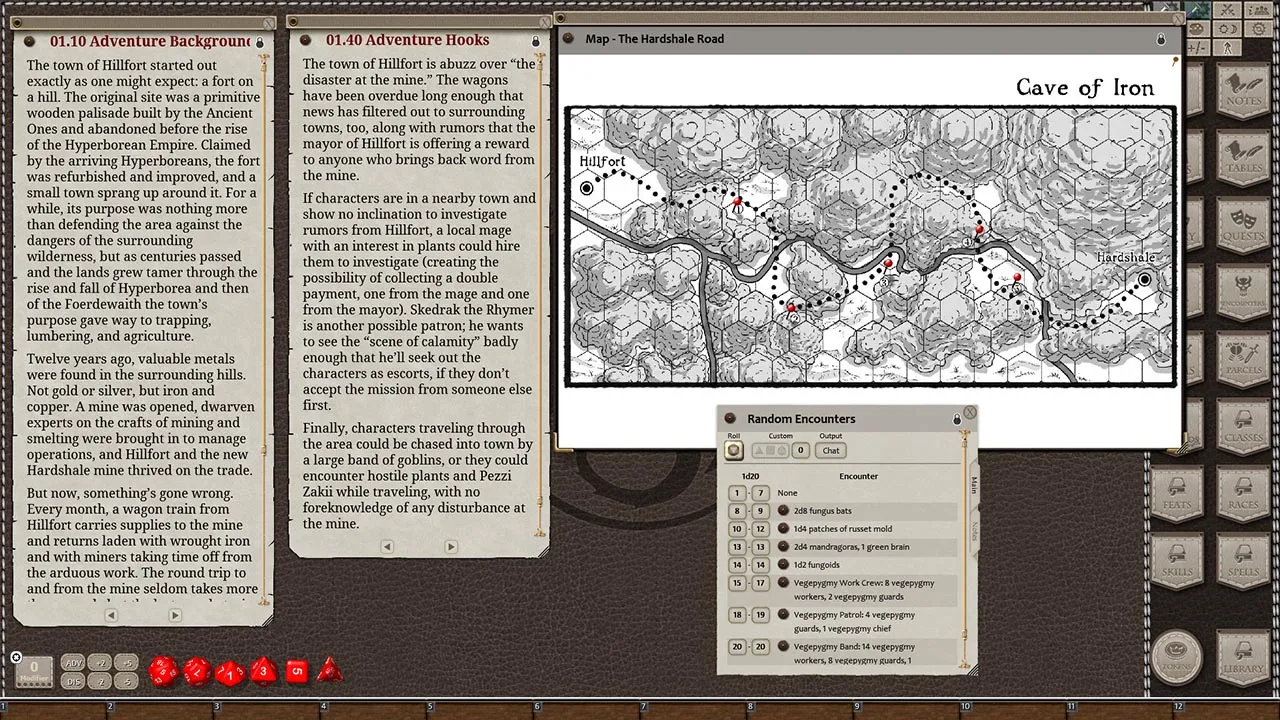 Fantasy Grounds - Quests of Doom 4: Cave of Iron (5E) Screenshot 2