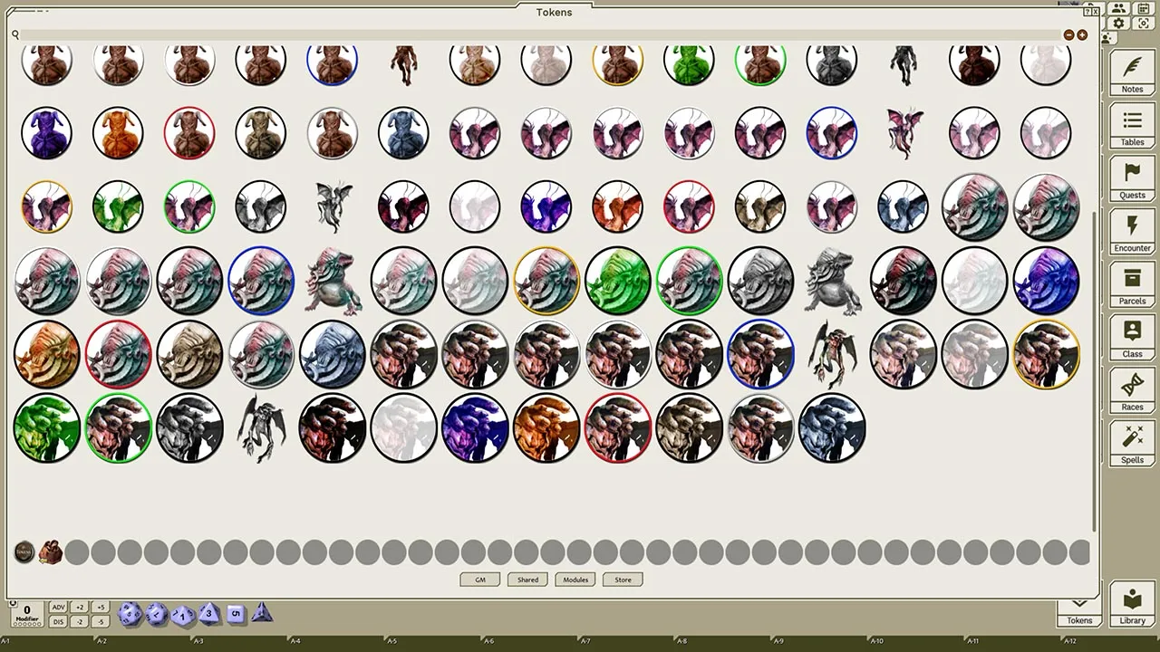 Fantasy Grounds - Strange Supernaturals, Volume 7 (Token Pack) Screenshot 1