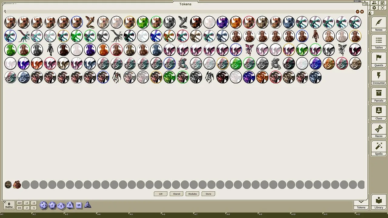 Fantasy Grounds - Strange Supernaturals, Volume 7 (Token Pack) Screenshot 0