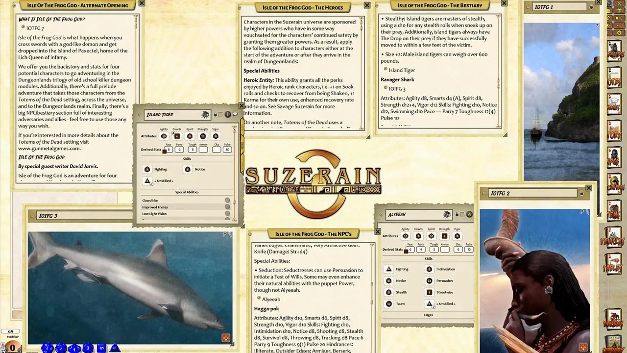Fantasy Grounds - Dungeonlands Intro Pack (Savage Worlds) Screenshot 0