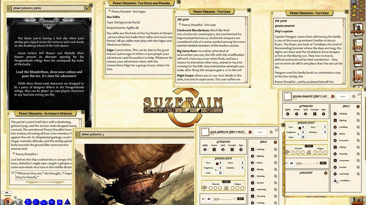 Fantasy Grounds - Dungeonlands Intro Pack (Savage Worlds) Screenshot 2